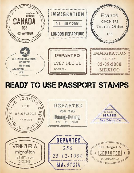 editable stamp template